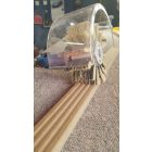 Polishstyl kefés csiszolószerszám – munka közben védőburkolattal